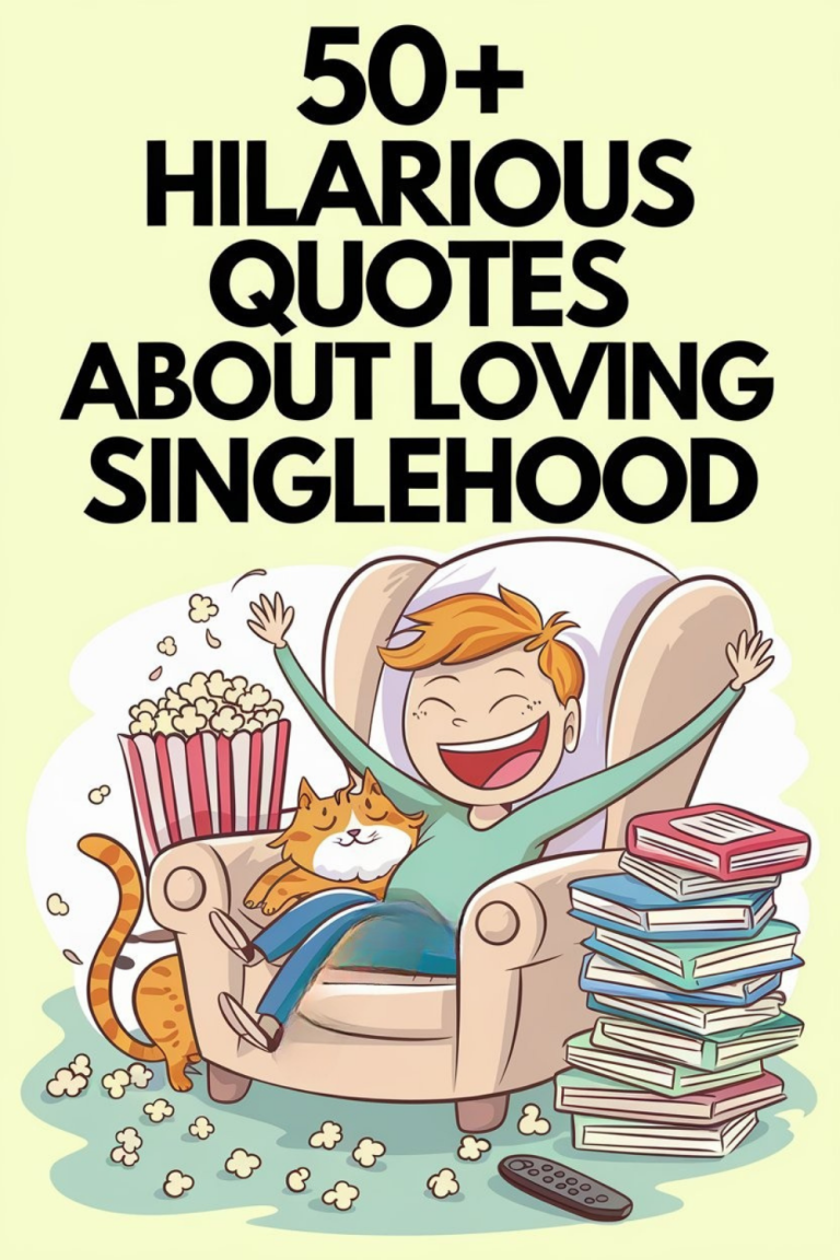 50+ Hilarious Quotes about Loving Singlehood