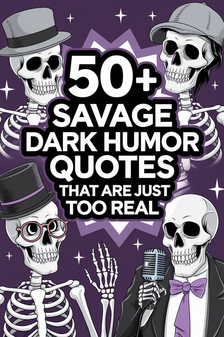 50+ Savage Dark Humor Quotes That Are Just Too Real