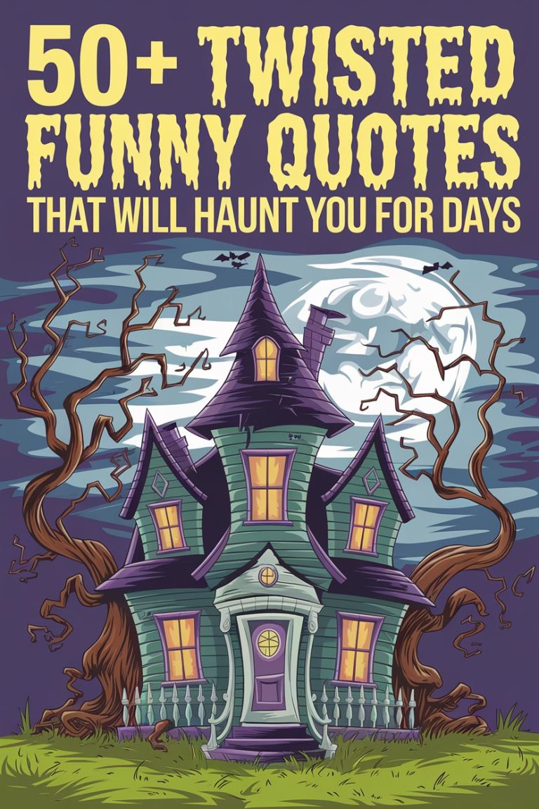 50+ Twisted Funny Quotes That Will Haunt You for Days