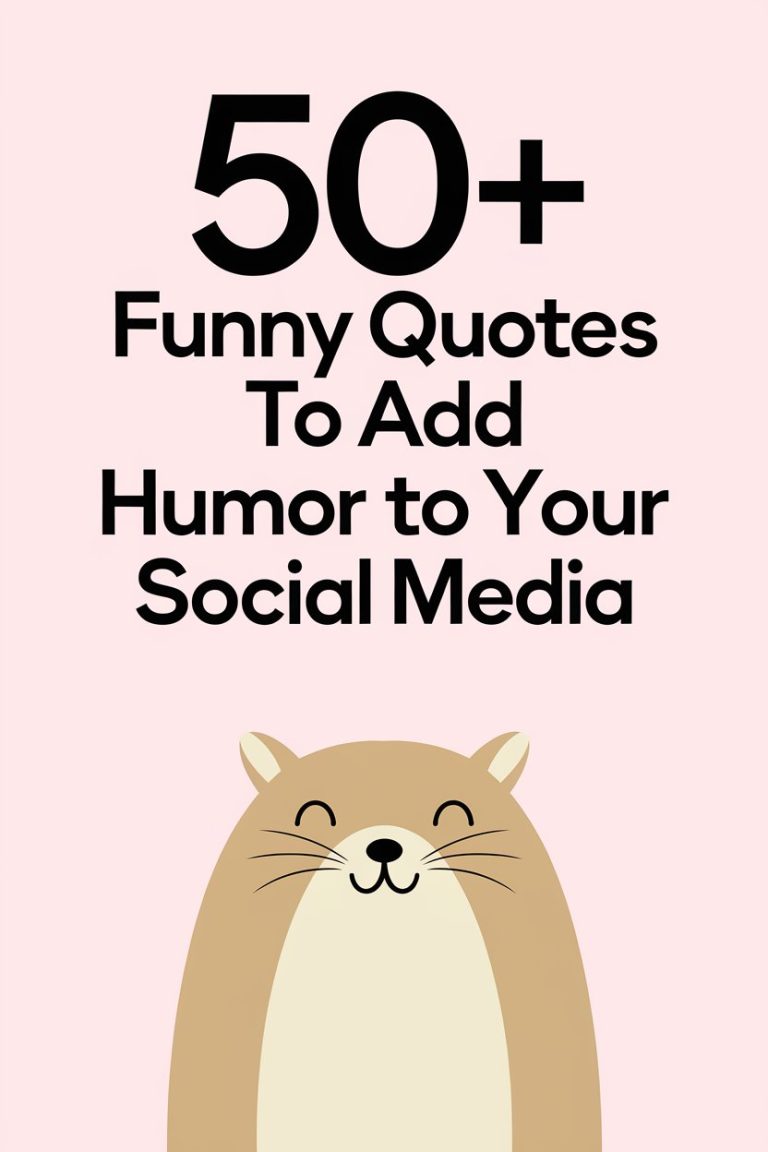 50+ Funny Quotes to Add Humor to Your Social Media