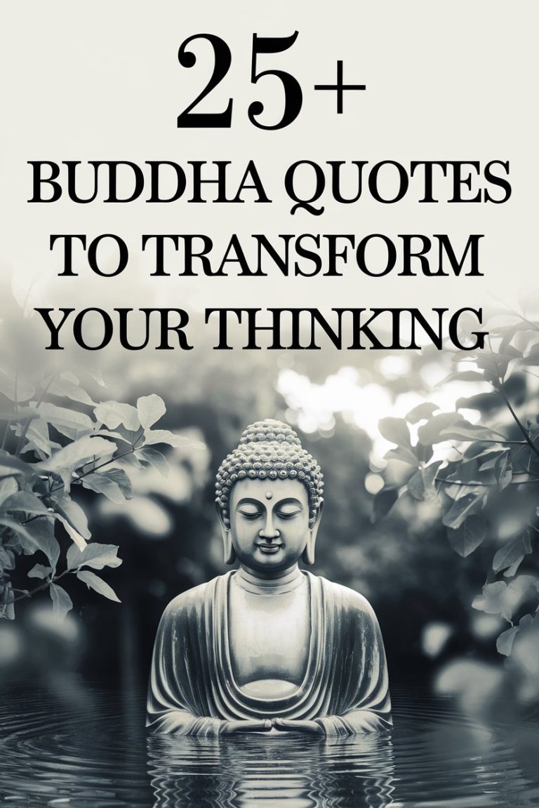 25+ Buddha Quotes to Transform Your Thinking