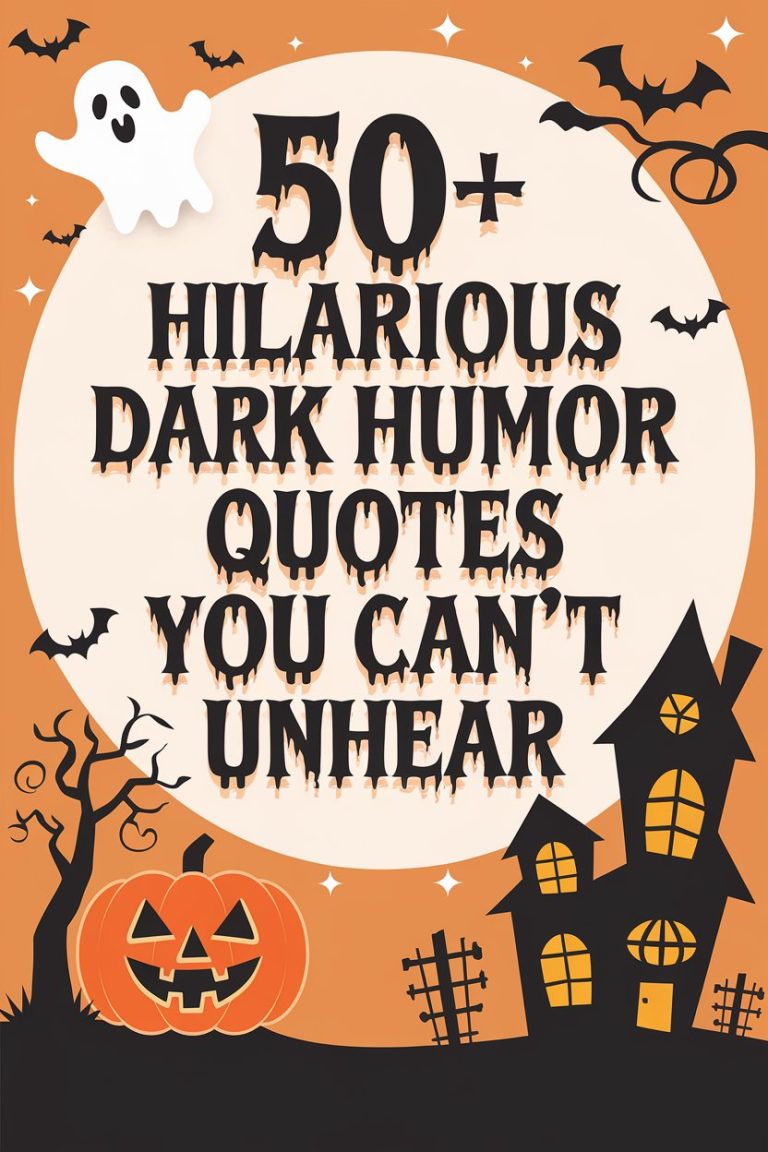 50+ Hilarious Dark Humor Quotes You Can’t Unhear
