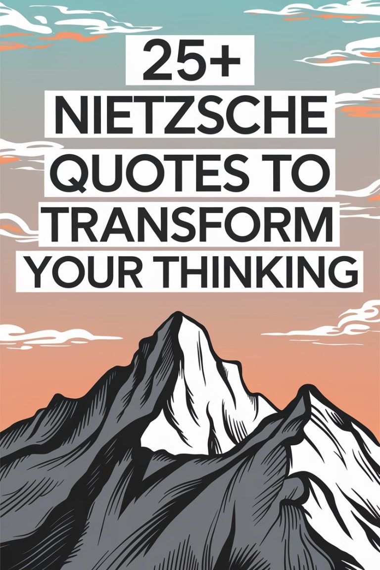 25+ Nietzsche Quotes to Transform Your Thinking