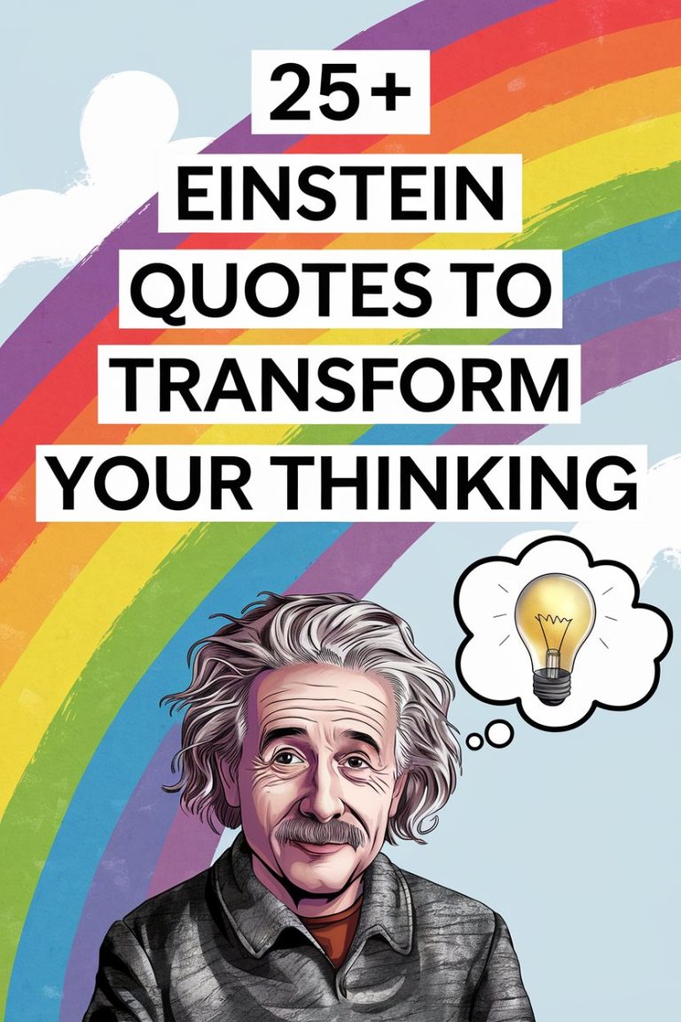 25+ Einstein Quotes to Transform Your Thinking