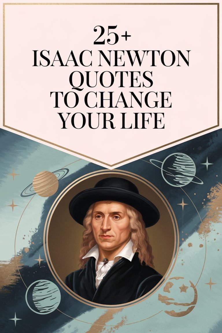 25+ Isaac Newton Quotes to Change Your Life