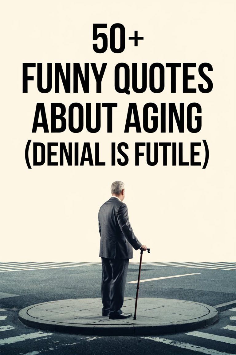 50+ Funny Quotes About Aging (Denial is Futile)