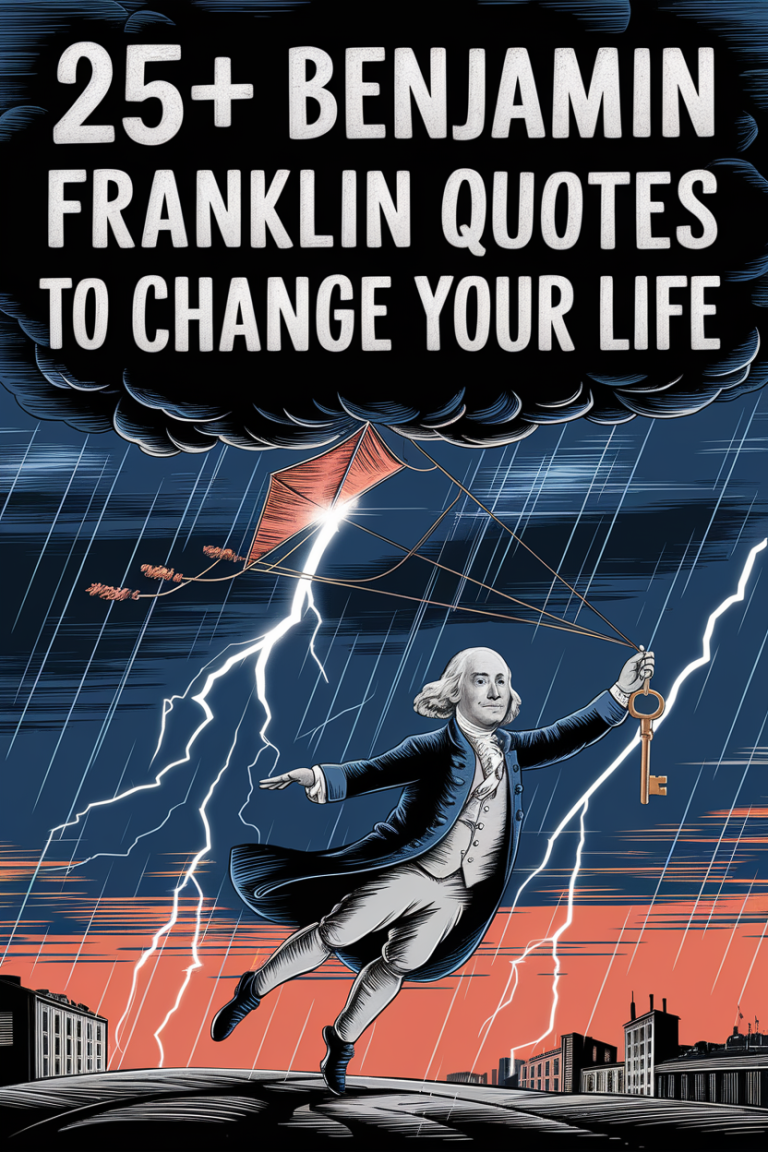 25+ Benjamin Franklin Quotes to Change Your Life