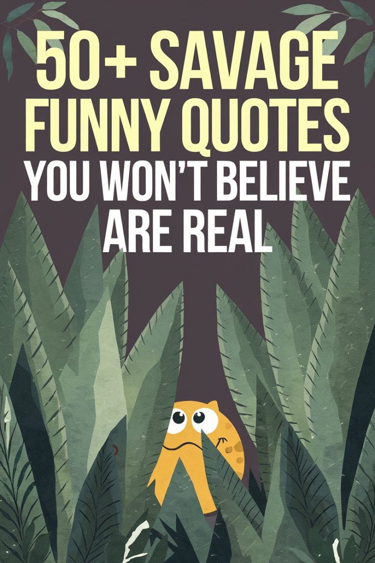 50+ Savage Funny Quotes You Won’t Believe Are Real