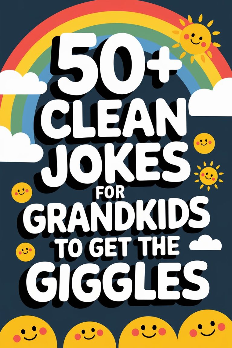 50+ Clean Jokes for Grandkids to Get the Giggles