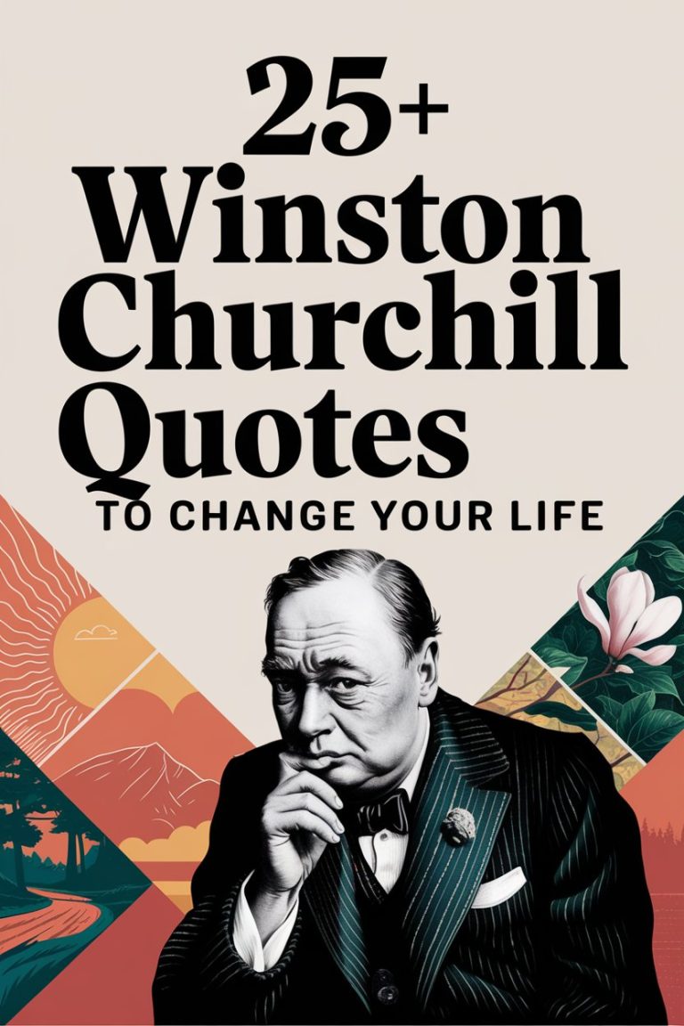 25+ Winston Churchill Quotes to Change Your Life