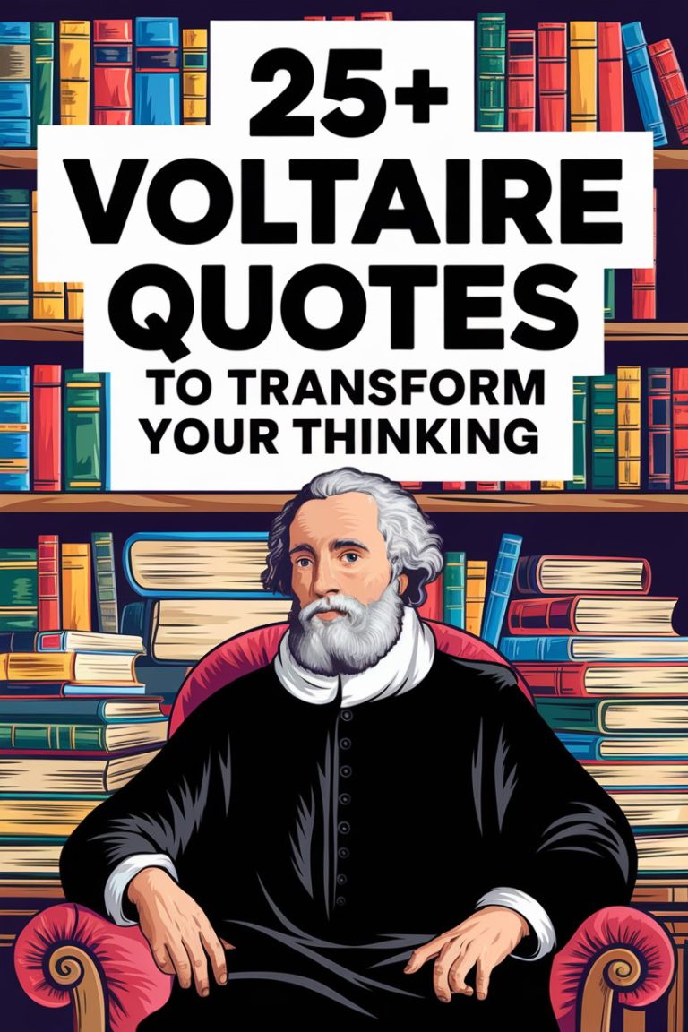 25+ Voltaire Quotes to Transform Your Thinking