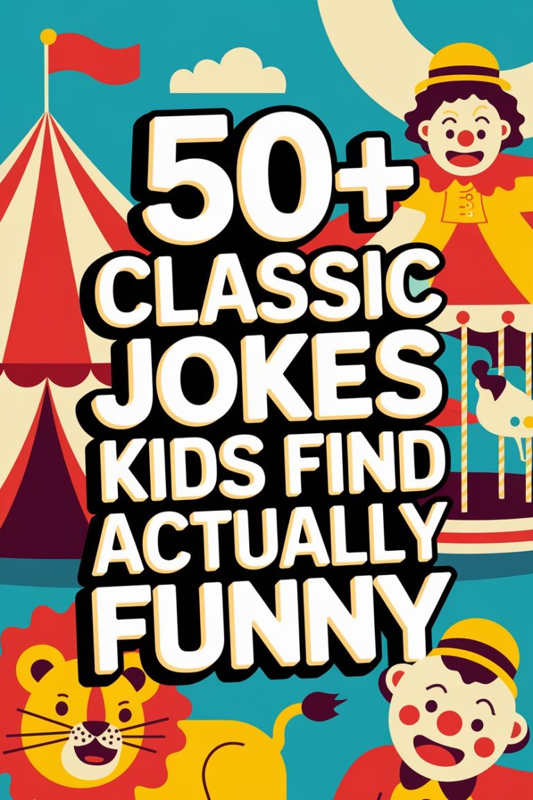 50+ Classic Jokes Kids Find Actually Funny