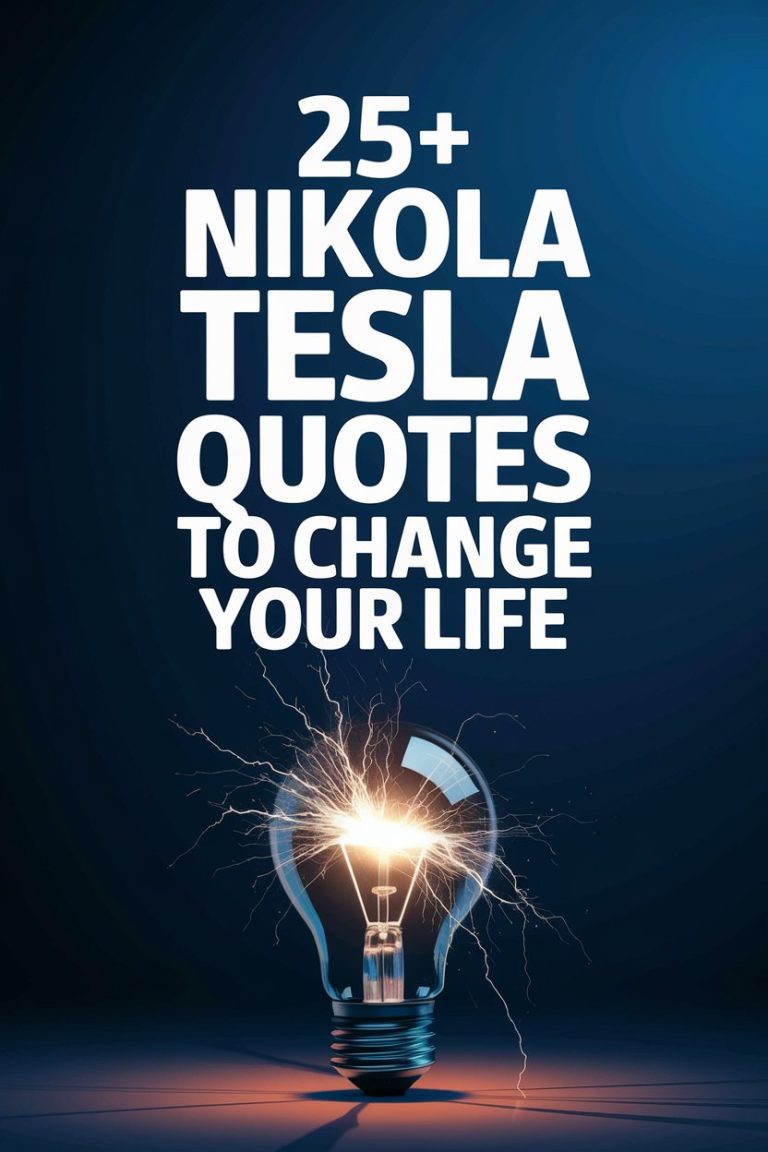 25+ Nikola Tesla Quotes to Change Your Life